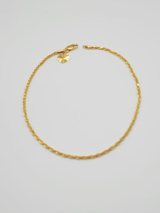 22K / 916 Gold - Ivry Kylie Anklet - 6.07 gm