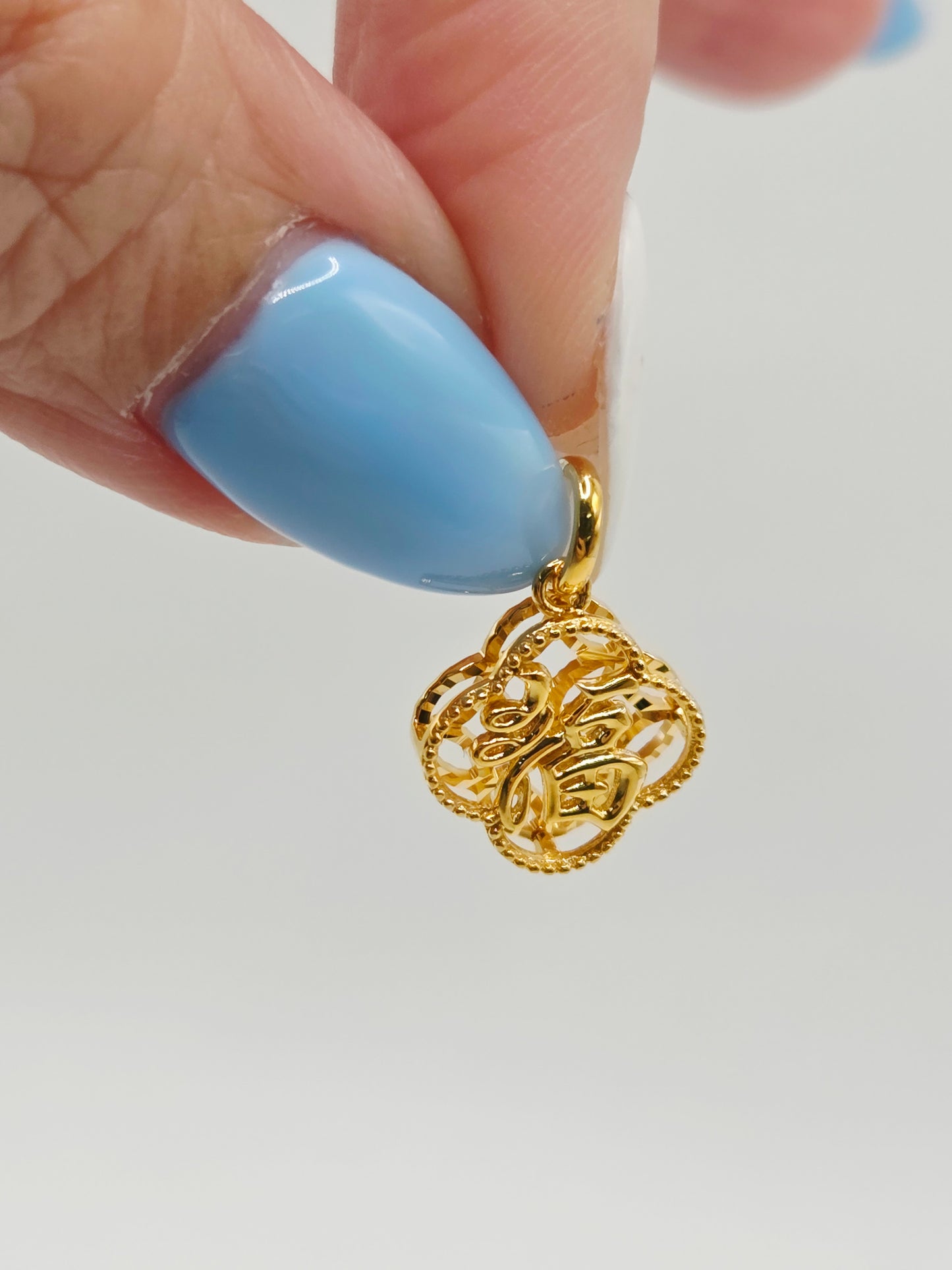 22K / 916 Gold - Inspire Chieti Remy Pendant Twin - 1.60 gm
