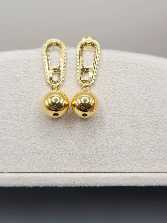 22K / 916 Gold - Inspire Ivry Grace Earring - 4.86 gm