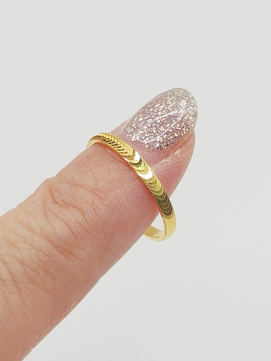 22K / 916 Gold - Inspire Ivry Olivia Ring - 1.10 gm