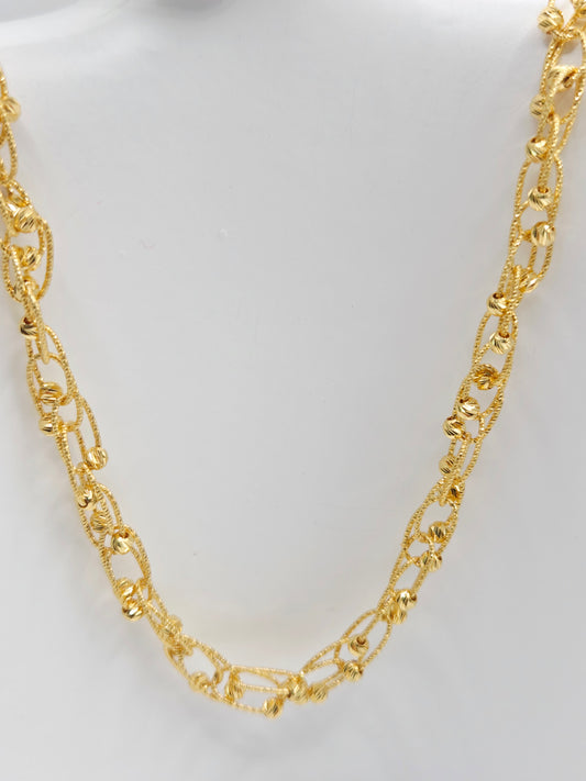 22K / 916 Gold - Inspire Ivry Grace Necklace - 26.39 gm