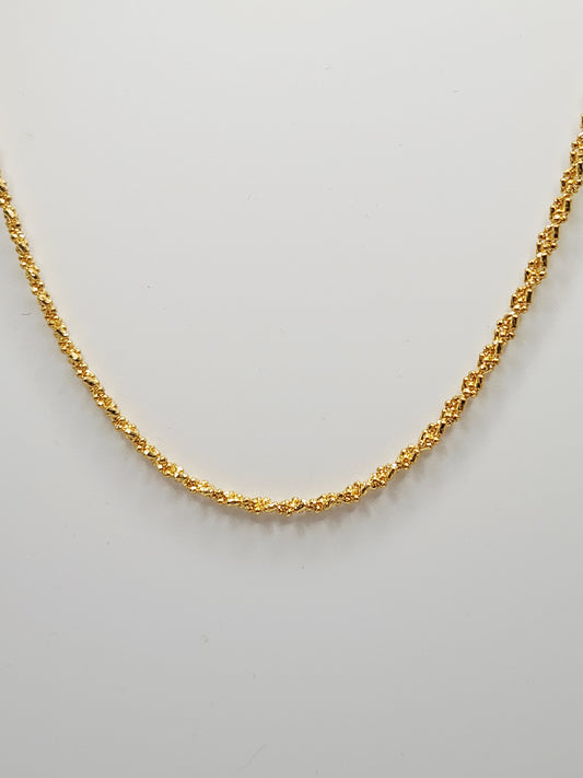 22K / 916 Gold - Ivry Hazel Necklace - 17.60 gm
