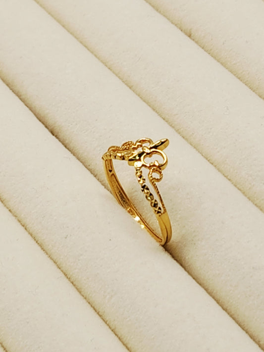 24K / 999 Gold - Inspire Chieti Iris Ring - 2.36 gm