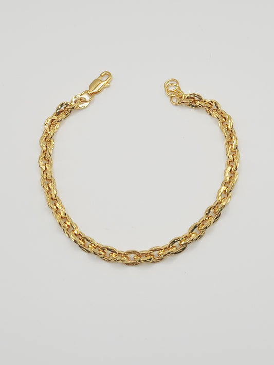22K / 916 Gold - Inspire Ivry Melody Bracelet - 5.19 gm